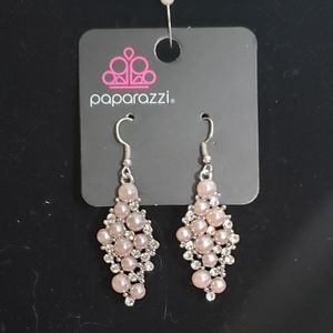 Paparazzi Earrings - Famous Fashion Pink